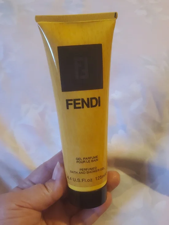 Fendi Bath & Shower Gel Vintage Rare Made In Italy