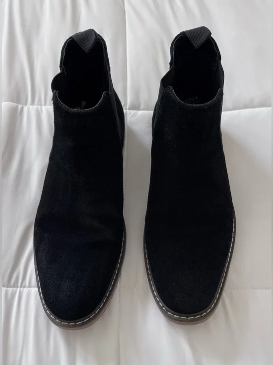 Abound Black Suede Chukka Boots Men Size 9”