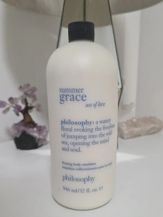 NEW Philosophy Summer Grace Sea of Love Firming Body Emulsion 32 oz.