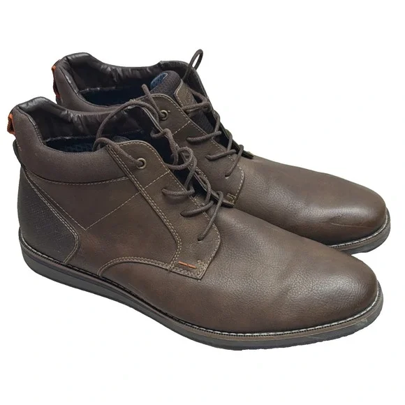 Nunn Bush Circuit DC Plain Toe Chukka Boot Men's Boot SZ 12