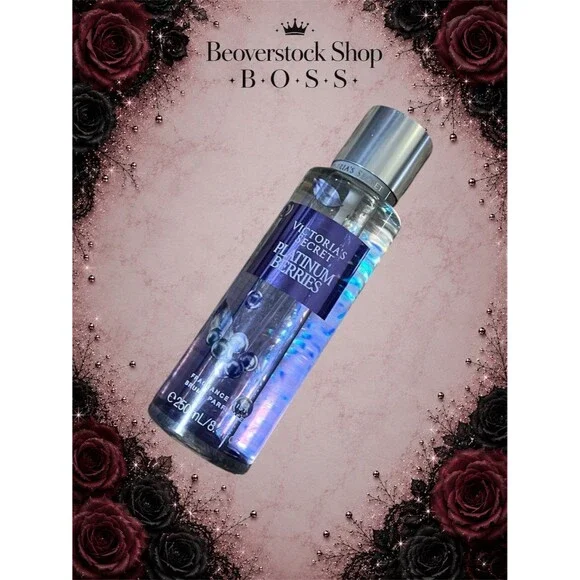New Victoria’s Secret Platinum Berries Fragrance Mist – 8.4 fl oz