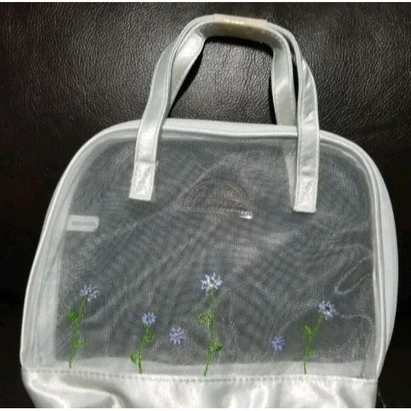 Sarah Michaels WILDFLOWER Cosmetic Bag  New