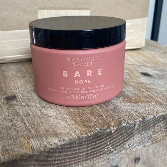 Victoria’s Secret Bare Rose luxury exfoliating body scrub 12oz