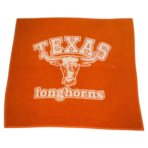 Vintage University of Texas Longhorns‎ Reversible Biederlack Blanket 53