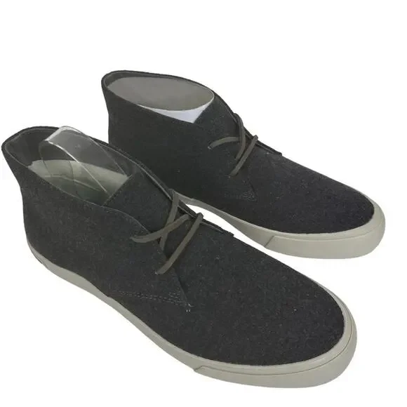 NEW Seavees Men's 11.5 Maslon Desert Chukka Boot Dark Gray Lace Up