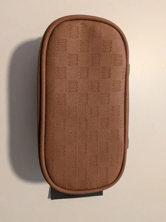 🤎 TYPO Vegan Leather Travel Toiletry & Cosmetic Organizer – New With Tags