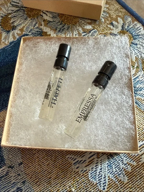 Empressa + Halfeti Penhaligons Clear Glass Sample Set