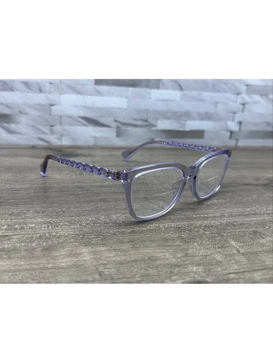 Ralph Lauren RA 7178U 5746 Purple Clear Translucent Cat Eye Eyeglasses 52-17-145
