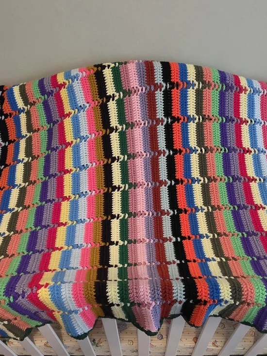 Vintage Afghan Throw