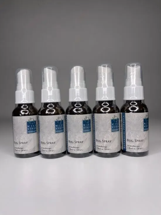Set of 5 Wise Woman Herbals — Aromatherapy Bug Spray + Essential Oils  — 1oz NEW