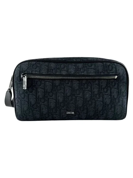 Dior Second Bag Vanity Bag Black