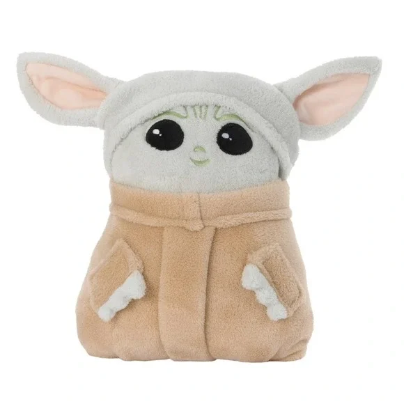 Star Wars Mandalorian Baby‎ Yoda The Child Plush Toddler Blanket 30x40 New