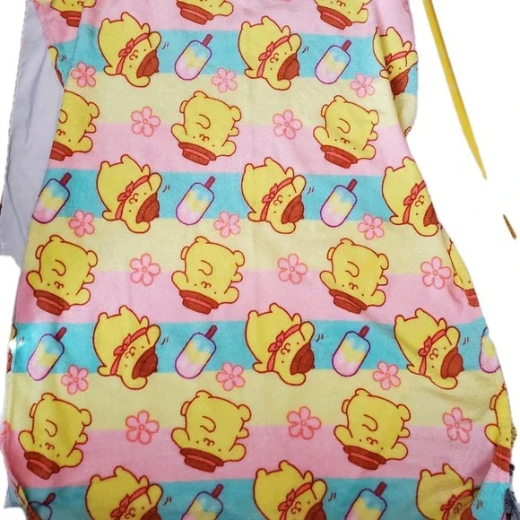 SANRIO HELLO KITTY POMPOMPURIN PLUSH BLANKET‎ 40