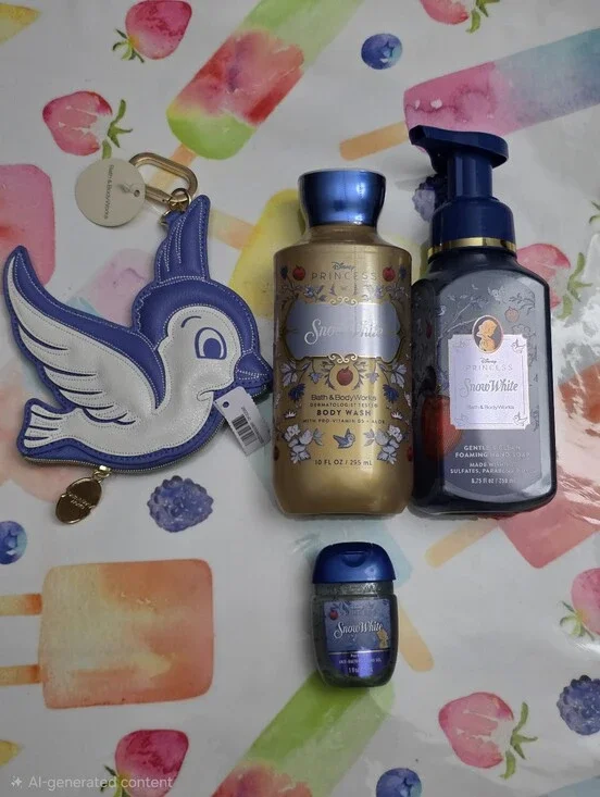 Bath & Body Works Disney Princess Snow White Bath & Body 4 Piece Gift Set