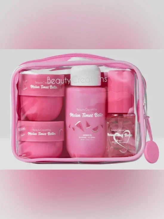Beauty Creations Pink Melon Times Better Bath & Body Set