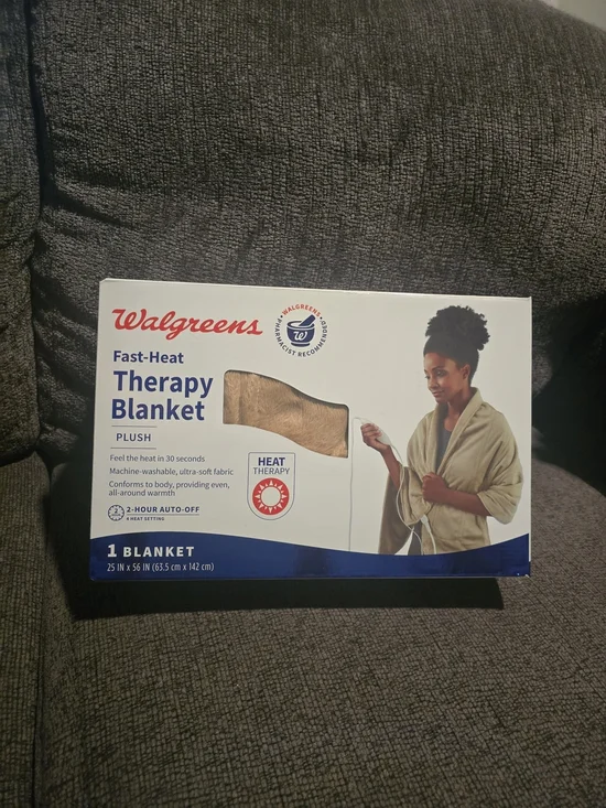 Walgreens | Plush Heat Therapy Blanket