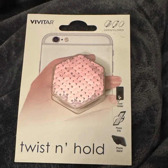 🏷️CLEARANCE🏷️ Vivitar Pink Twist n' Hold‎ Phone Grip