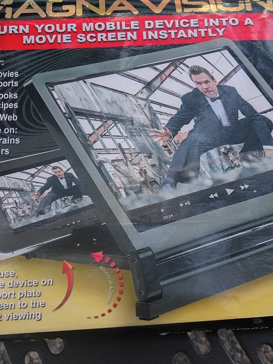 Mobile Screen Magnifier - Black