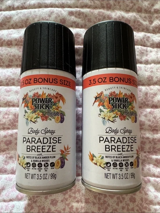 Paradise Breeze Body Spray - White