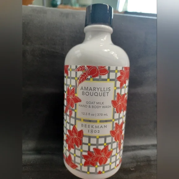 Beekman‎ 1802 Amaryllis Bouquet Goat Milk Hand & Body Wash  12.5 oz. NEW