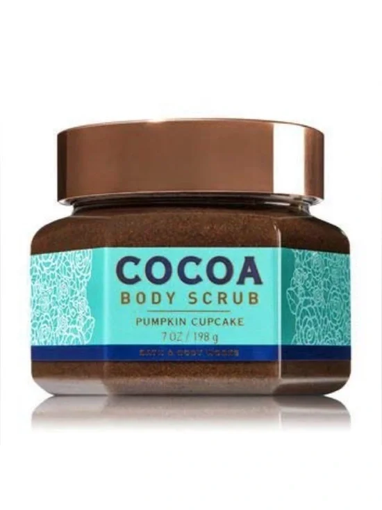 Bath and Body Works Pumpkin Cupcake Cocoa Body Scrub 7oz Limited Edition NWT