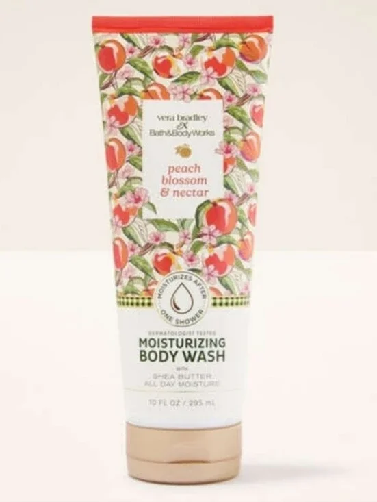 VERA BRADLEY Peach Blossom & Nectar Moisturizing Body Wash Bath & Body Works