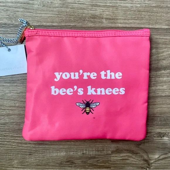 Tartan + Twine You’re The Bees Knees Cosmetics Bag