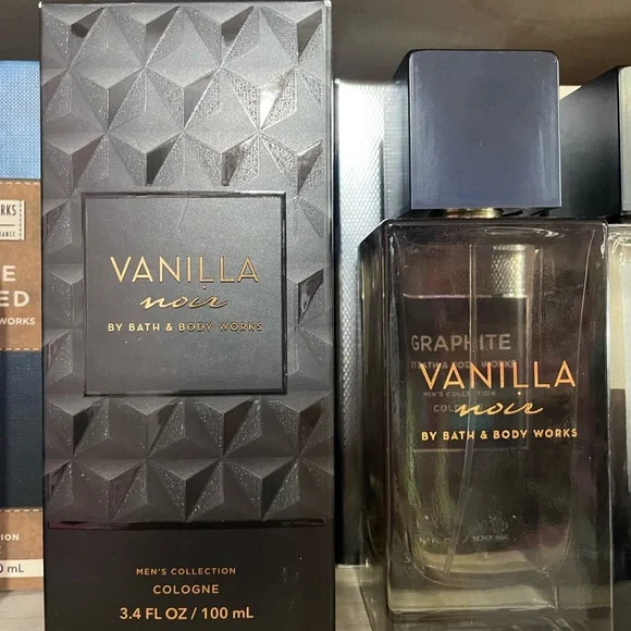 Bath & Body Works Vanilla Noir Cologne - Black and Gold