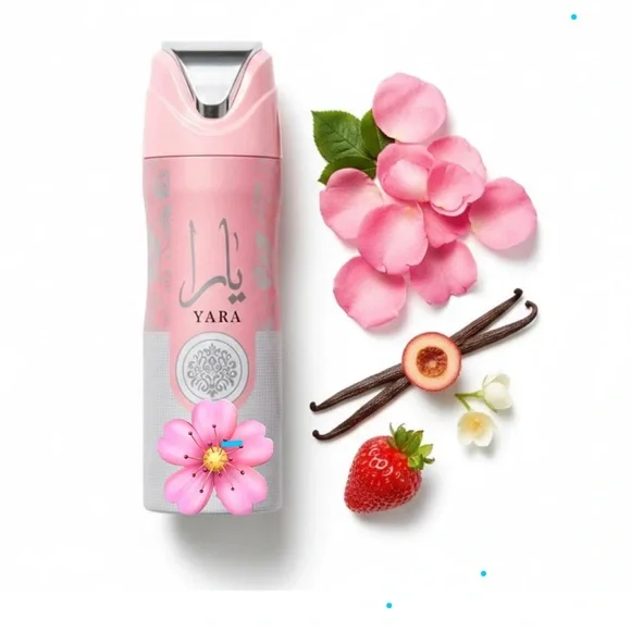 Yara Pink Body Spray for Women