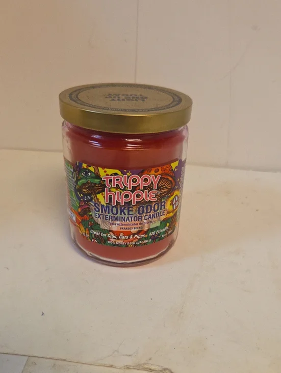 Smoke Odor Exterminator Candle - Red 13 Oz