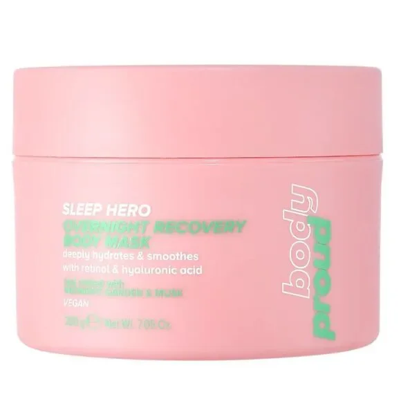 🌻 Body Proud Sleep Hero Overnight Recovery Body Moisturizing Mask 7.05 oz New