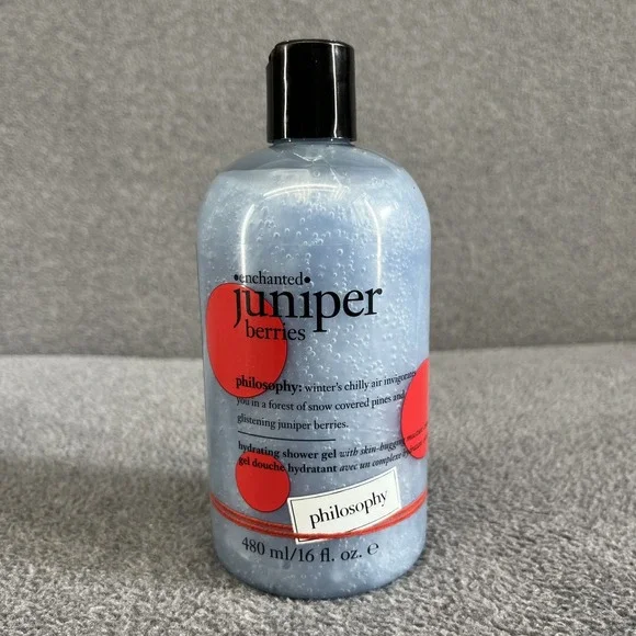 Philosophy Enchanted Juniper Berries Hydrating Shower Gel BodyWash‎ 16 oz