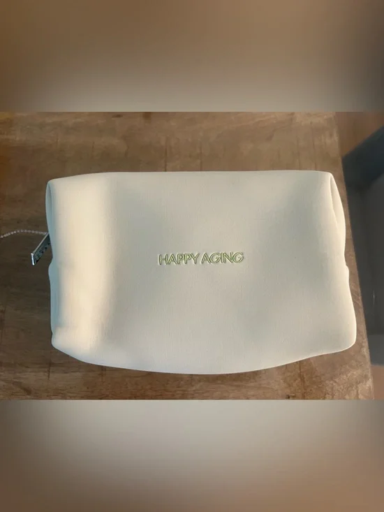 Happy Aging makeup Cosmetic Pouch bag