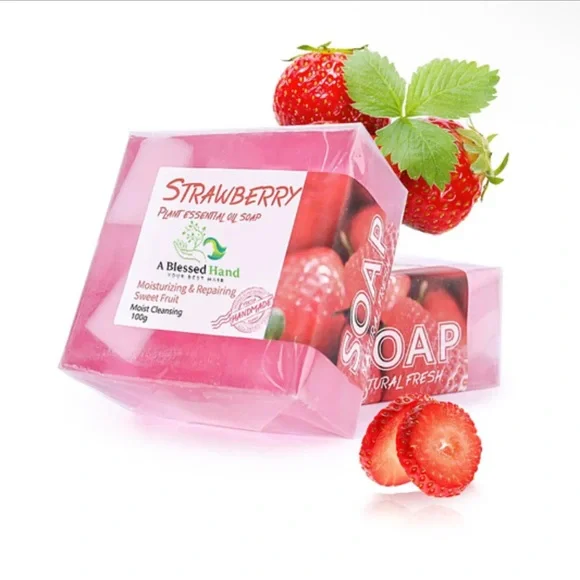 Strawberry Soap - Pink