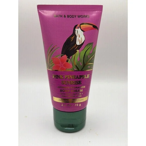 Bath‎ & Body Works Body Cream Womens 2.5oz Pink Pineapple Sunrise Hydration