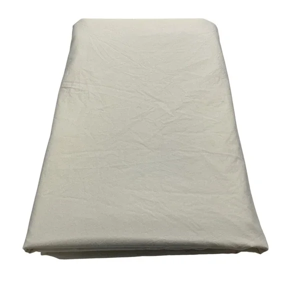 Brooklinen Duvet Cover Ivory White Queen 100% Cotton Percal Classic Comfort