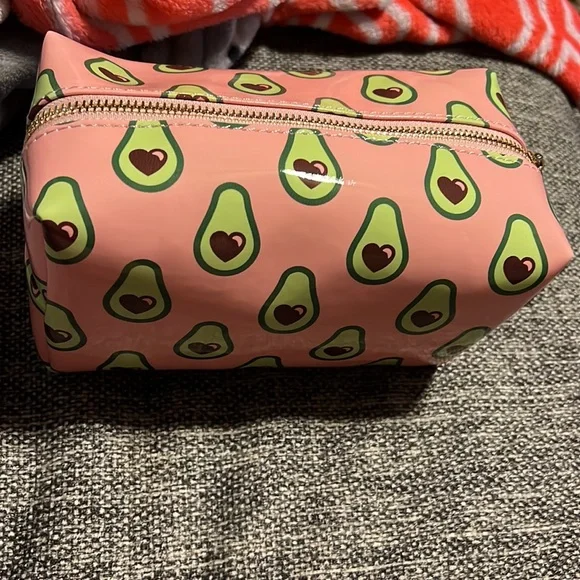 NWT Blush Crush Avocado Love Cosmetic Bag