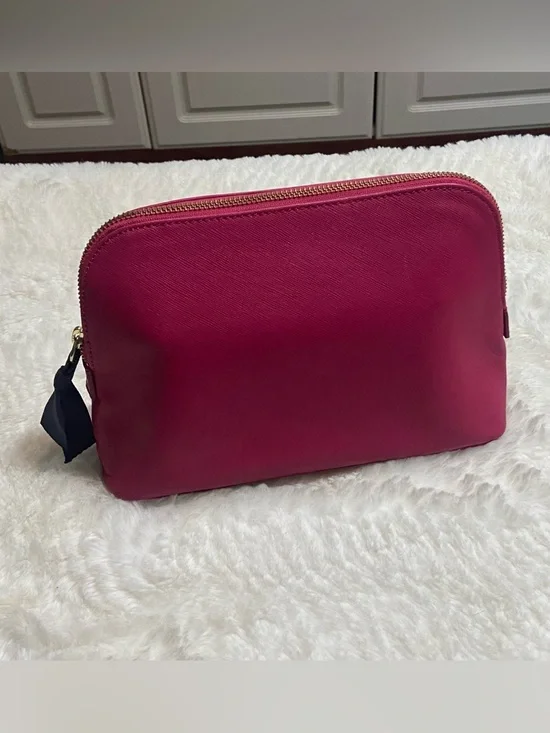 Talbots Deep Magenta Cosmetic Pouch