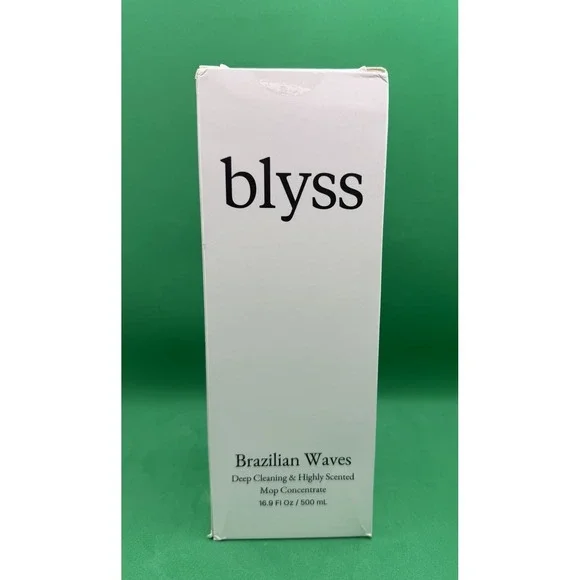 Blyss Mop Soap - Concentrate In Box - Brazillian Waves 16.9 Fluid Oz 500 mL