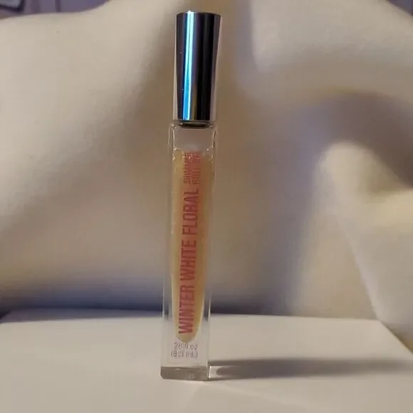 Winter White Floral‎ Shimmer Roll On Bath & Body Works