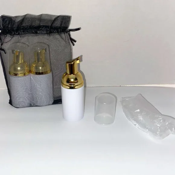 Lil Ray 2 Oz Empty White‎ Foam Pump Bottles
