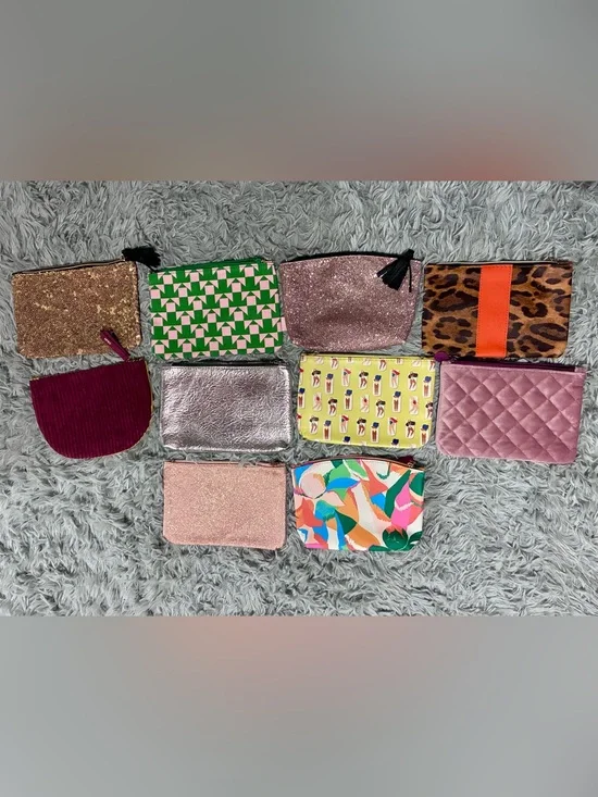 NEW Huge lot 10 Ipsy makeup cosmetic travel bags- All different! Bundle