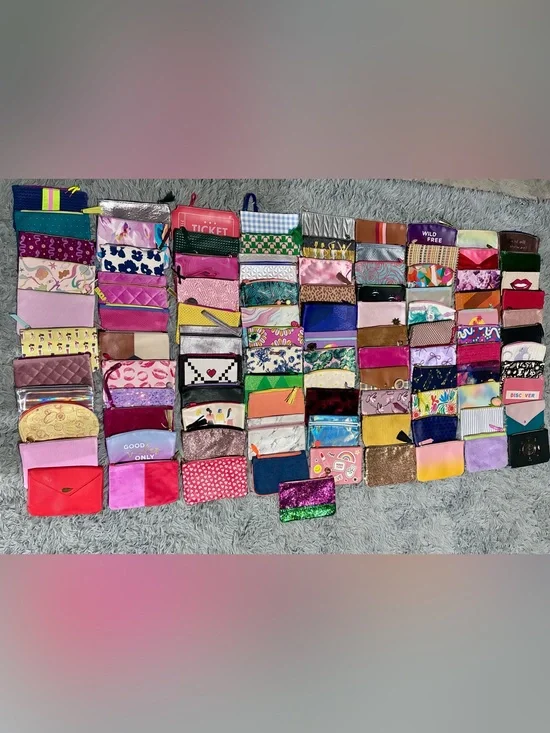 NEW 100 IPSY makeup cosmetic travel bags - All different! NO REPEATS Huge lot