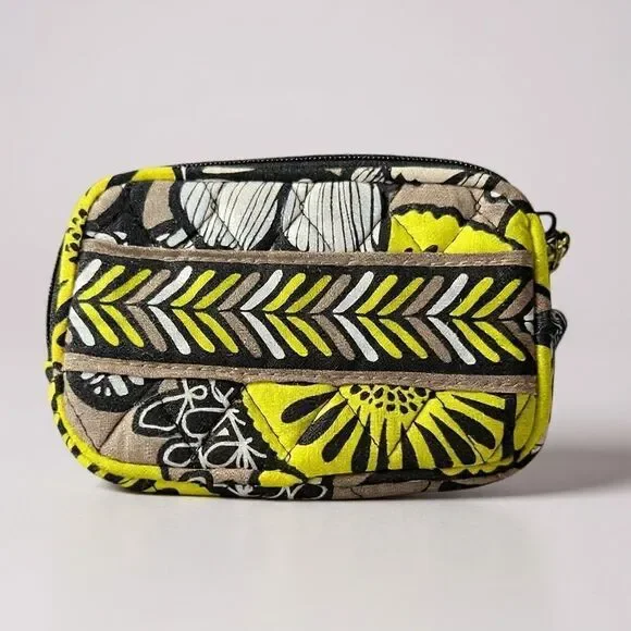 Vera Bradley Divided Pouch - Citron