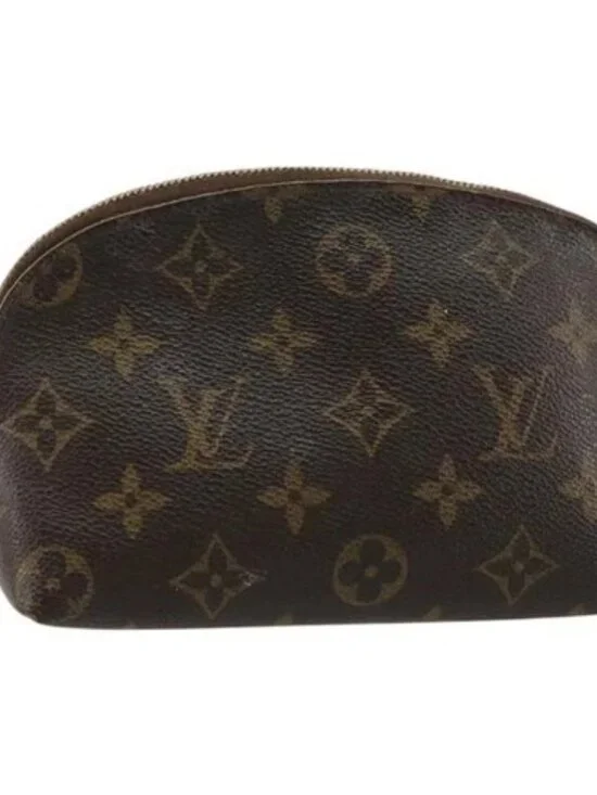 LOUIS VUITTON Monogram Pochette Cosmetic PM Pouch M43998 LV Auth 182668