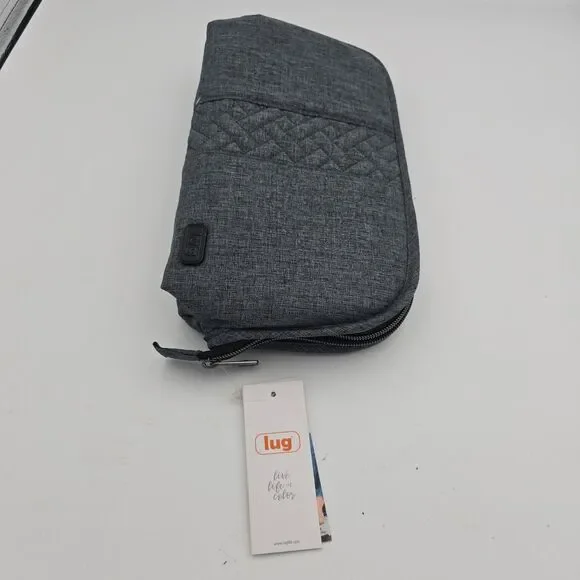 Lug Flash HR Travel Organizer / Toiletry & Cosmetic Bag Organizer – Heather Gray
