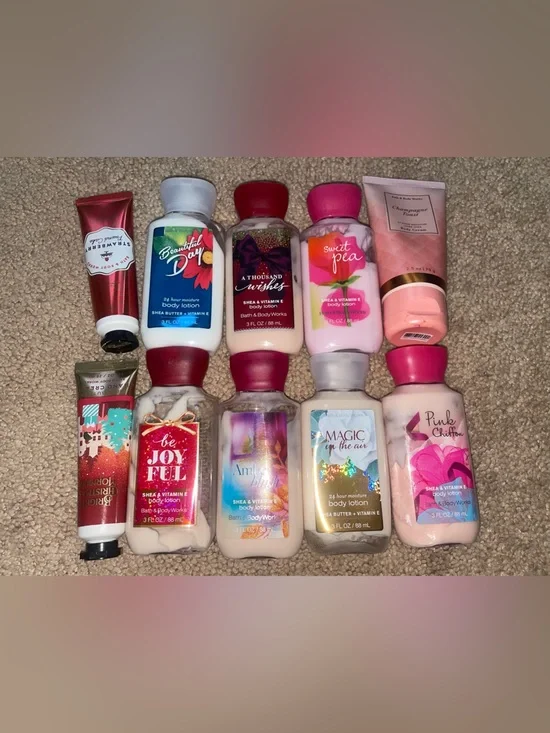 Bath & Body Works mini Bundle- Read description - 13 pcs