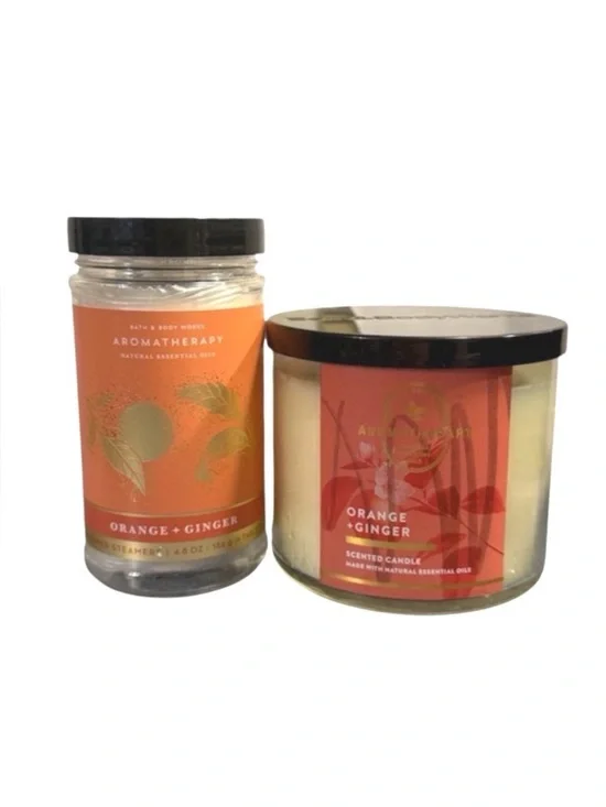 Aromatherapy Orange and Ginger Set