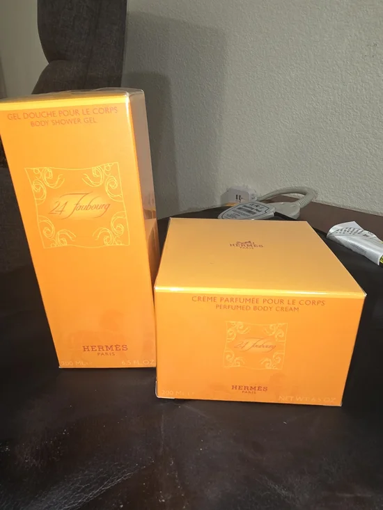 Hermes 24 Faubourg Body Cream & Shower Gel - Orange