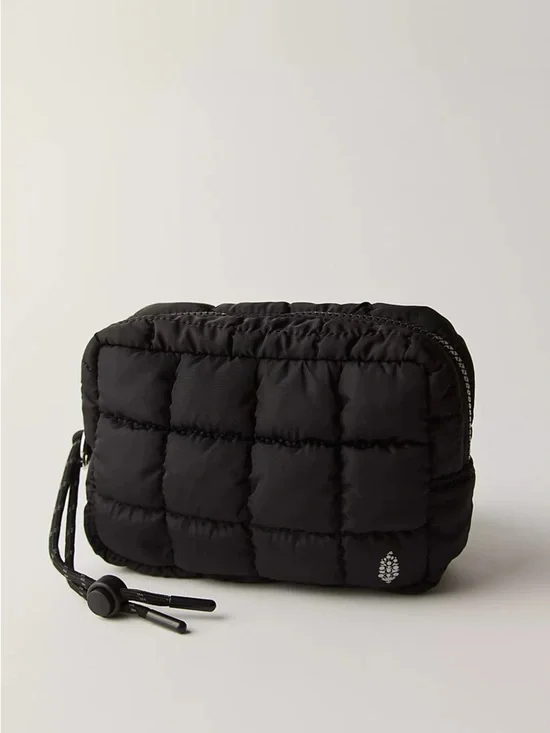 NWOT Free People FP Movement Quilted Mini Case